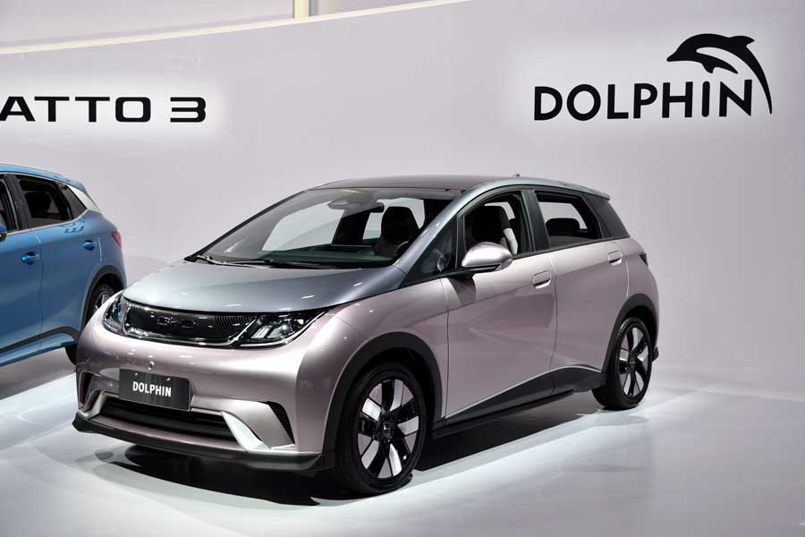 BYDのEV（画像：Merkmal編集部）