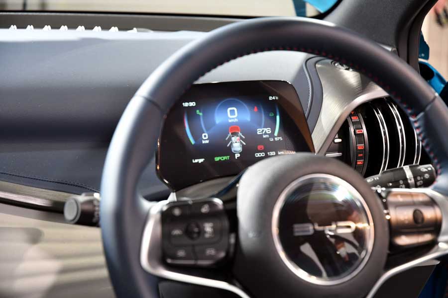 BYDのEV（画像：Merkmal編集部）