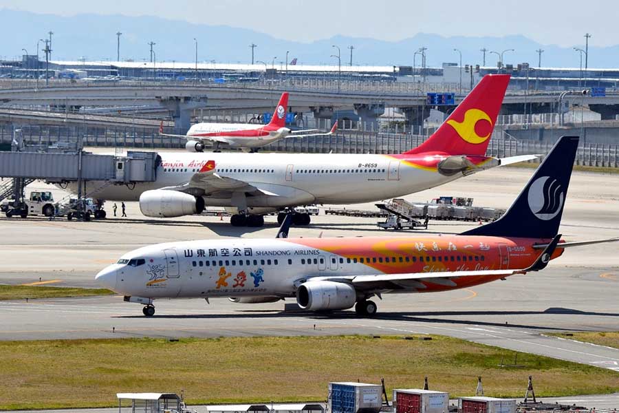 2019年4月の関西国際空港。中国路線が多くあった時期（画像：シカマアキ）