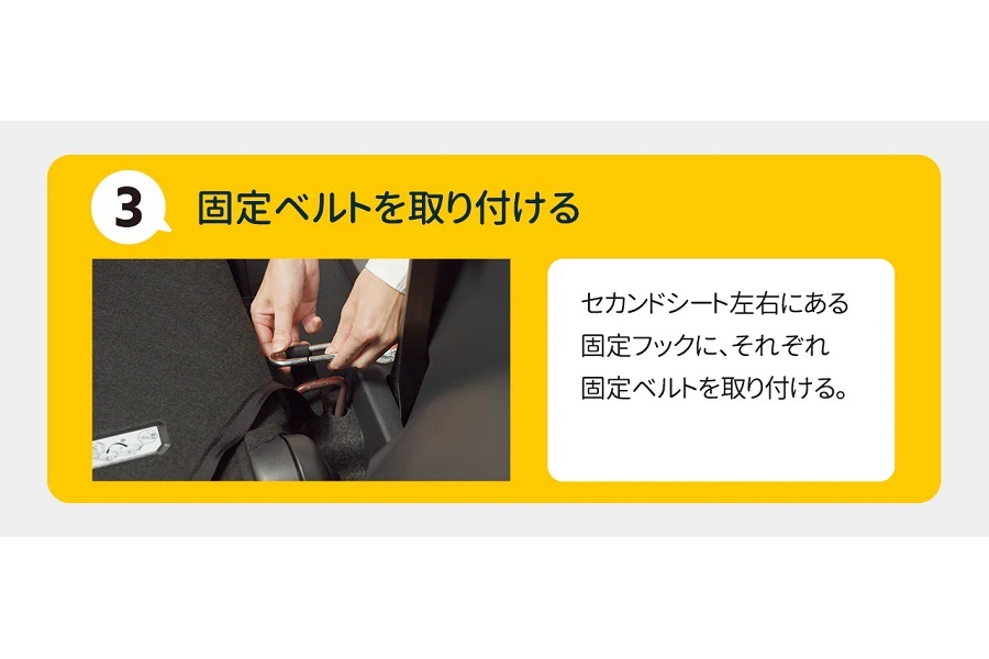 トヨタ「ウェルキャブ」車椅子収納装置の使い方（画像：トヨタ）
