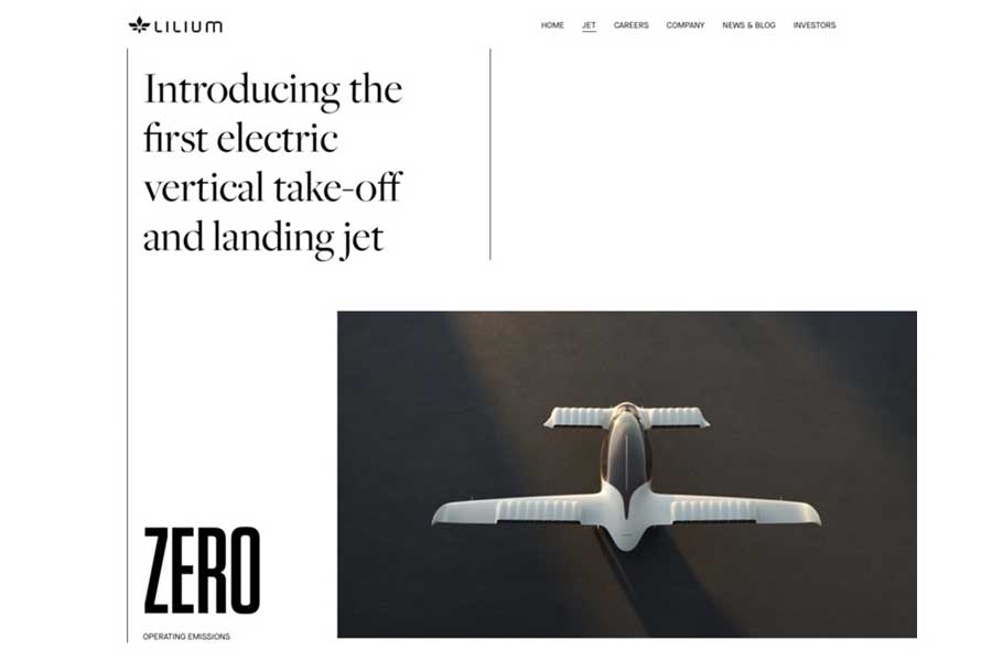 7人乗りeVTOL のPhoenix2（画像：Lilium）