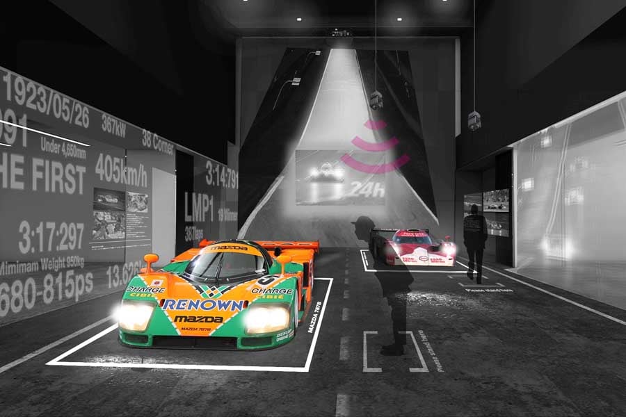 富士モータースポーツミュージアム 展示風景（画像：トヨタ自動車）