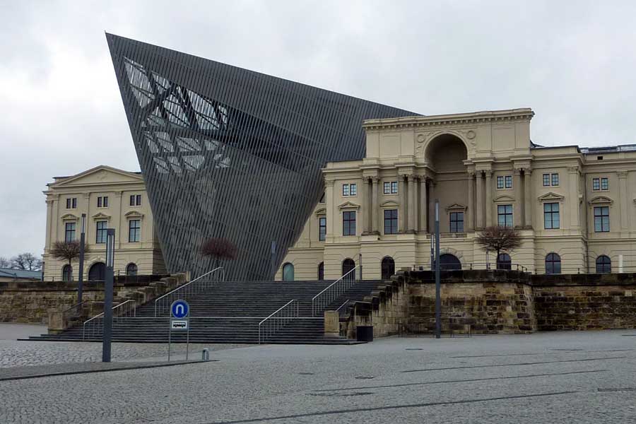 ドレスデンにあるドイツ連邦軍軍事史博物館（画像：写真AC）