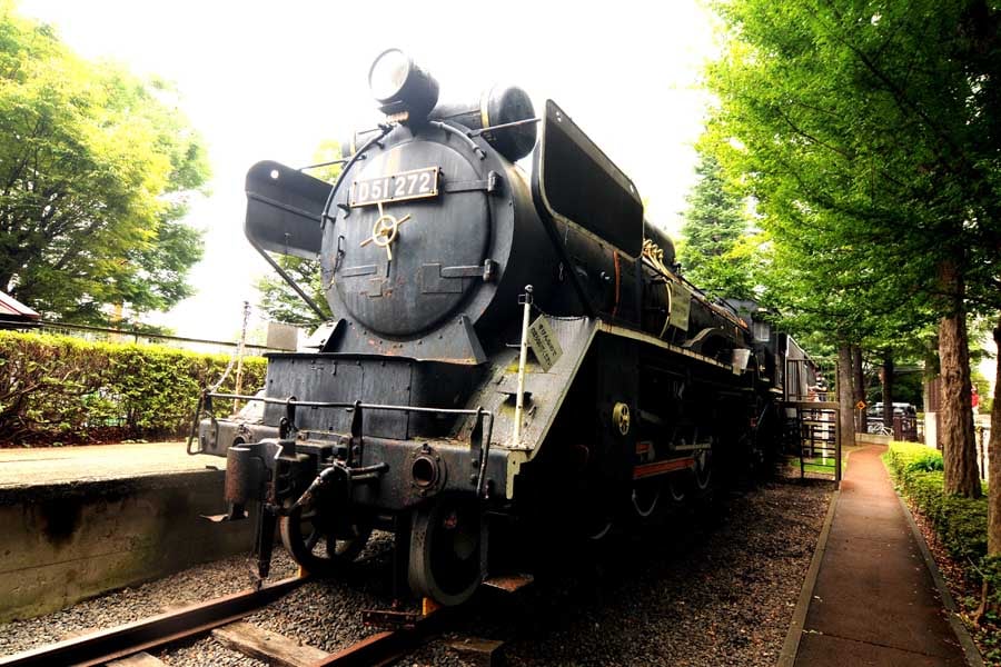 世田谷公園に保存展示されているSLのD51は、ふるさと納税により塗り直し費用が集められた。2019年撮影（画像：小川裕夫）