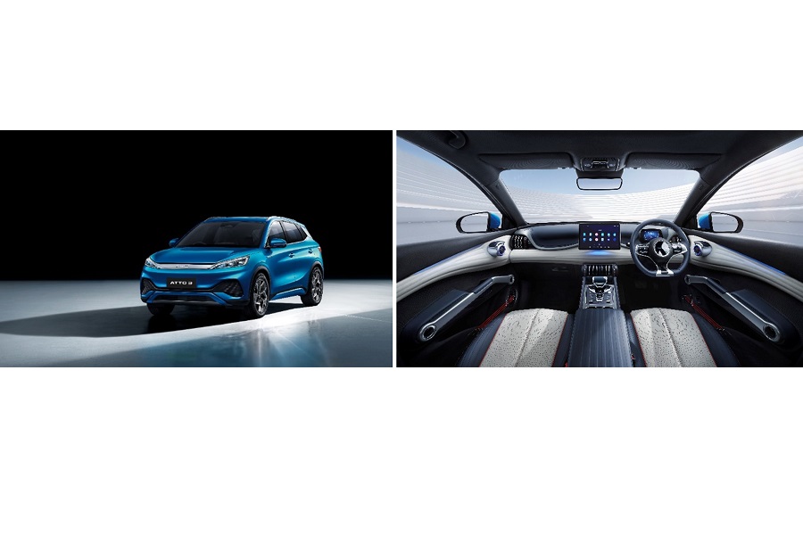 BYDオートジャパンが、日本発売モデル第1弾「ATTO 3」を2023年1月31日から発売すると発表。希望小売価格は440万円（画像：ビーワイディージャパン）