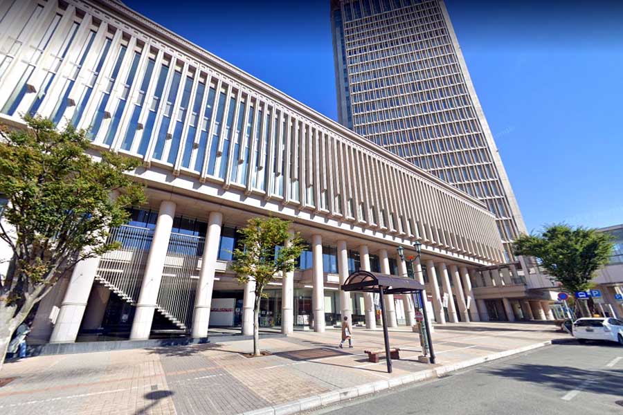 山形県が設置した総合支援拠点「スタートアップステーション・ジョージ山形」の入る建物（画像：(C)Google）