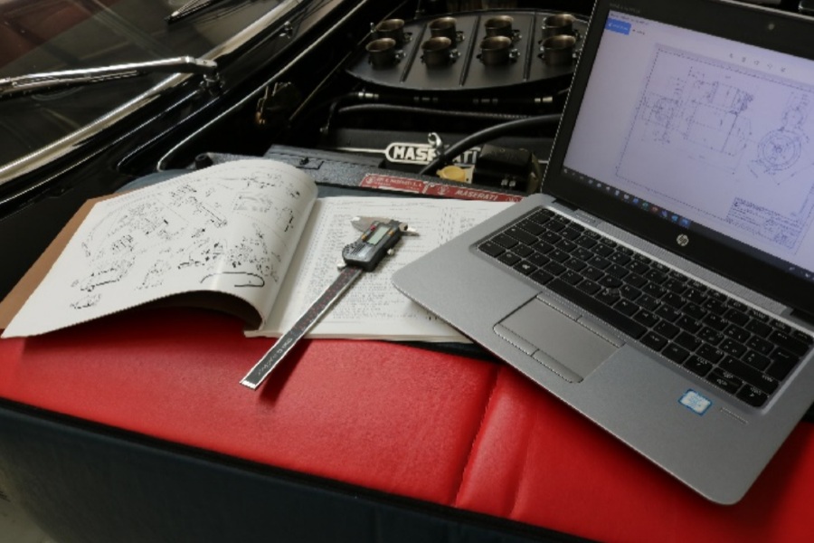 細部にわたってチェックする（画像：マセラティジャパン）