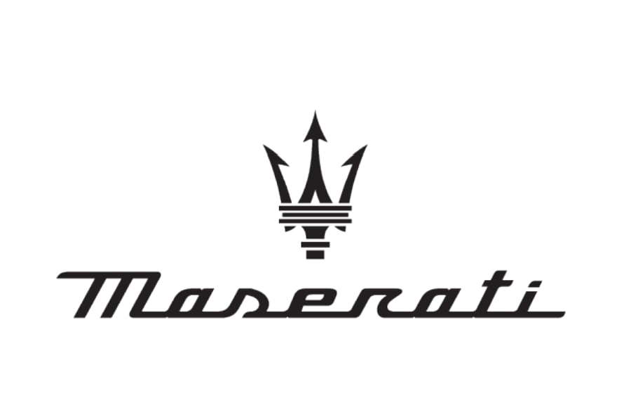 2021年、マセラティのロゴ（画像：マセラティジャパン）