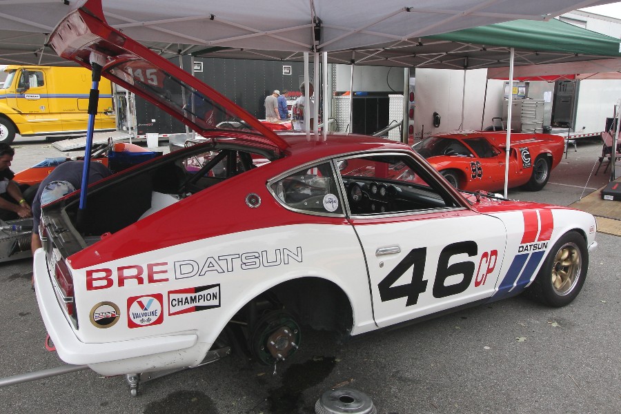 BRE240Z。派手なカラーリングではあるが基本はプロダクションレーサー（画像：守山進）