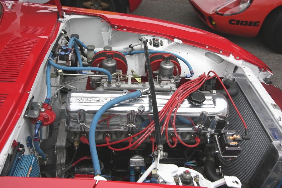 BRE240Z。エンジンその他のメカニカルコンポーネンツは市販車に準じていた（画像：守山進）