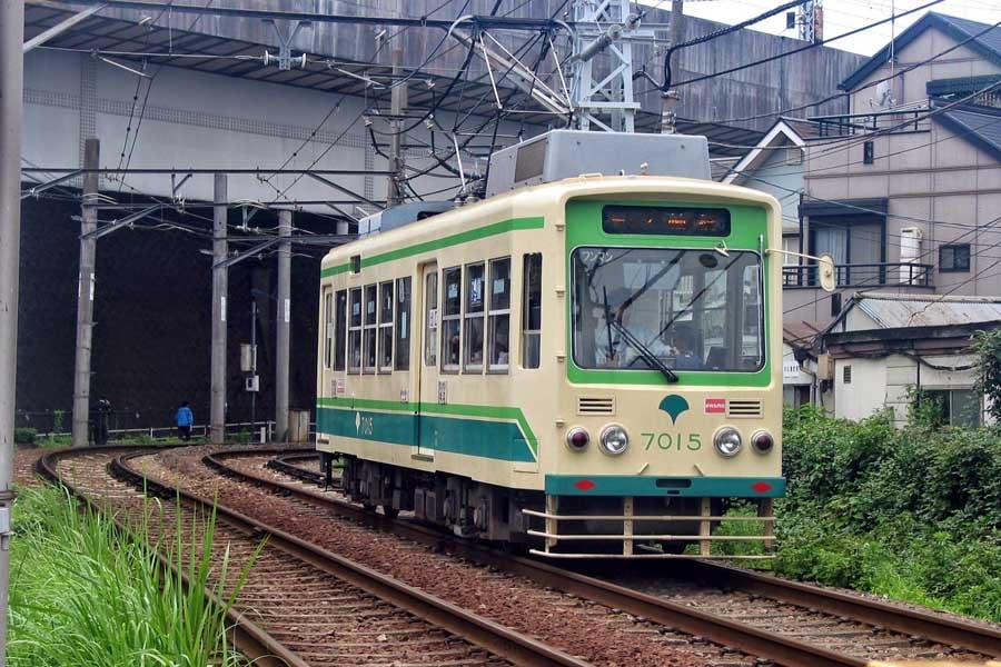 都電荒川線。2008年撮影（画像：下関マグロ）