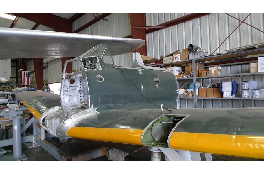 米プレーンズ・オブ・フェイム・エア・ミュージアムが所蔵する、オリジナルのエンジンかつ飛行可能な状態の零式艦上戦闘機五二型（画像：矢吹明紀）