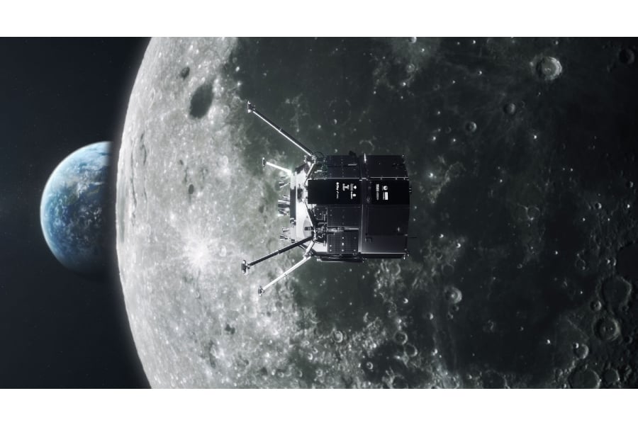 ispaceが開発したランダー（画像：ispace）