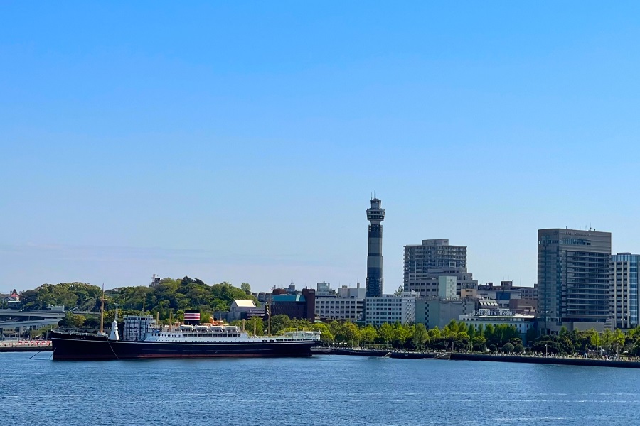 横浜市の山下公園に係留されている氷川丸（画像：写真AC）