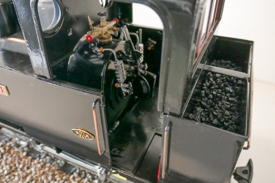 運転席のパーツは3Dプリンターで再現（画像：福島市観光コンベンション協会）