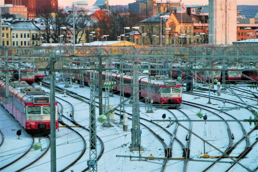 ノルウェーの雪景色（画像：写真AC）