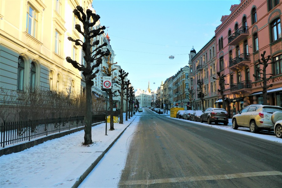 ノルウェーの雪景色（画像：写真AC）