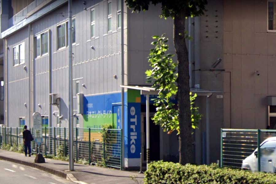 神奈川県川崎市にある日本エレクトライクの本社（画像：(C)Google）