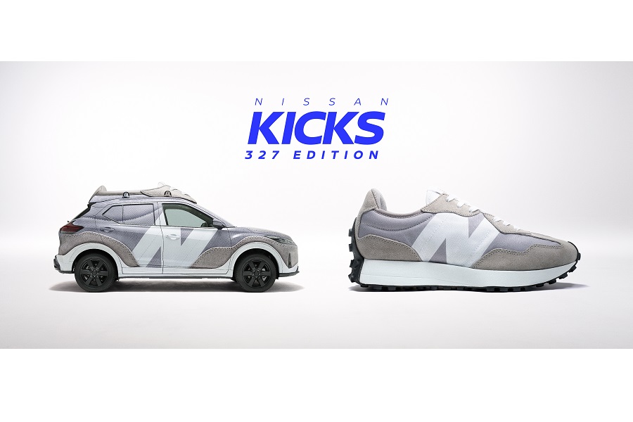 「日産キックス」と「ニューバランス」がコラボ！ 忠実再現で一番こだわったパーツとは？（画像：ニューバランスジャパン）
