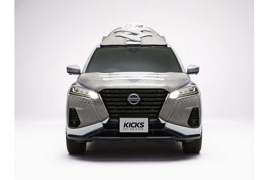 「日産キックス」と「ニューバランス」がコラボ！ 忠実再現で一番こだわったパーツとは？（画像：ニューバランスジャパン）