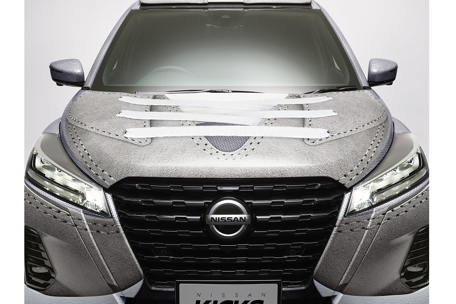 「日産キックス」と「ニューバランス」がコラボ！ 忠実再現で一番こだわったパーツとは？（画像：ニューバランスジャパン）
