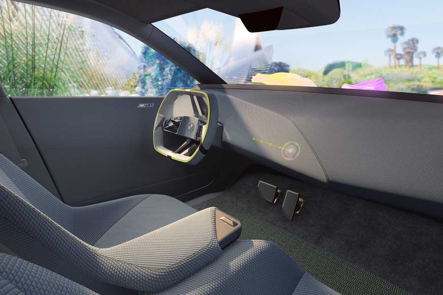 コンセプトカーBMW iVision Deeの車内（画像：BMW AG）