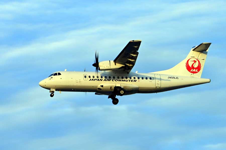 日本エアコミューター（JAC）は那覇－奄美など多くの離島路線を運航（画像：シカマアキ）