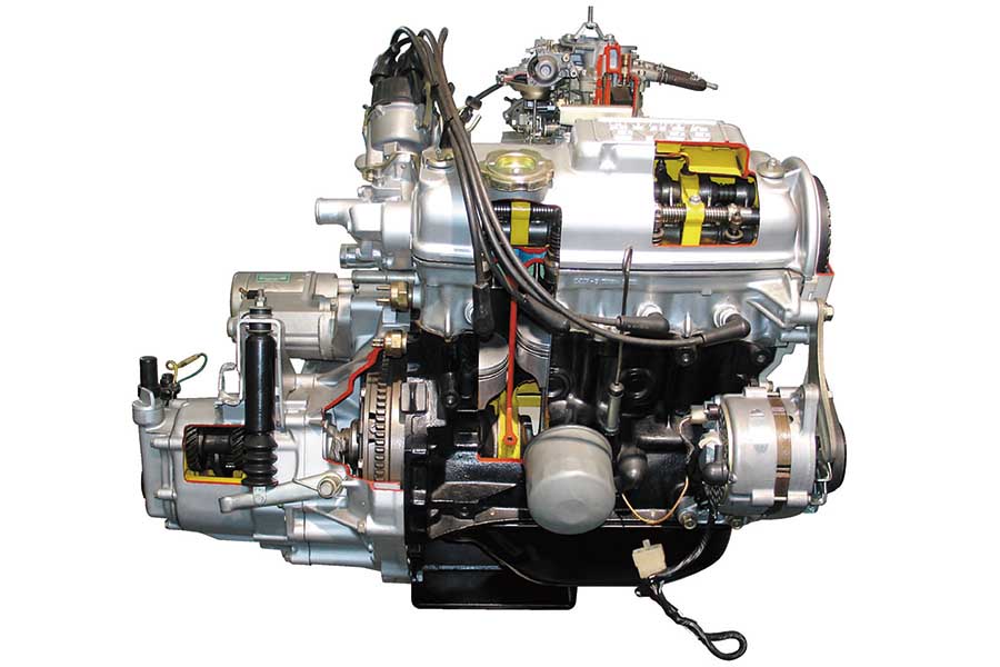 ホンダCVCCエンジン（画像：日本機械学会）