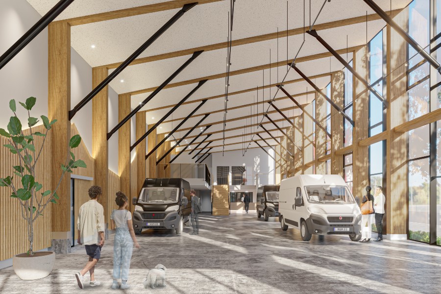 新店舗の内部イメージ（画像：トイファクトリー）