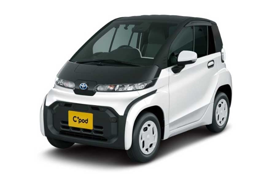 トヨタから発売された超小型EV「C＋Pod」（画像：トヨタ自動車）