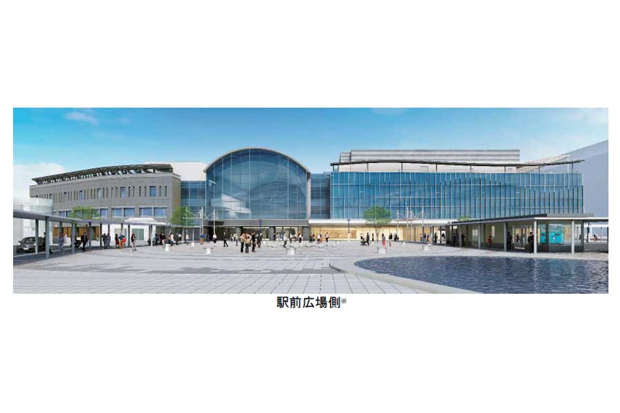 高松駅ビルの開業イメージ（画像：JR四国）