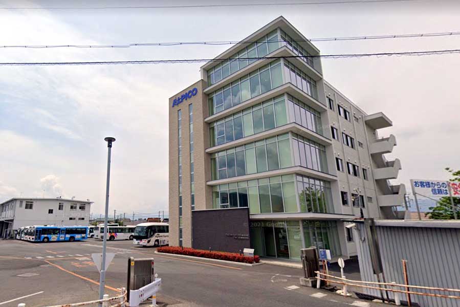 アルピコ交通の本社(画像:(C)Google)