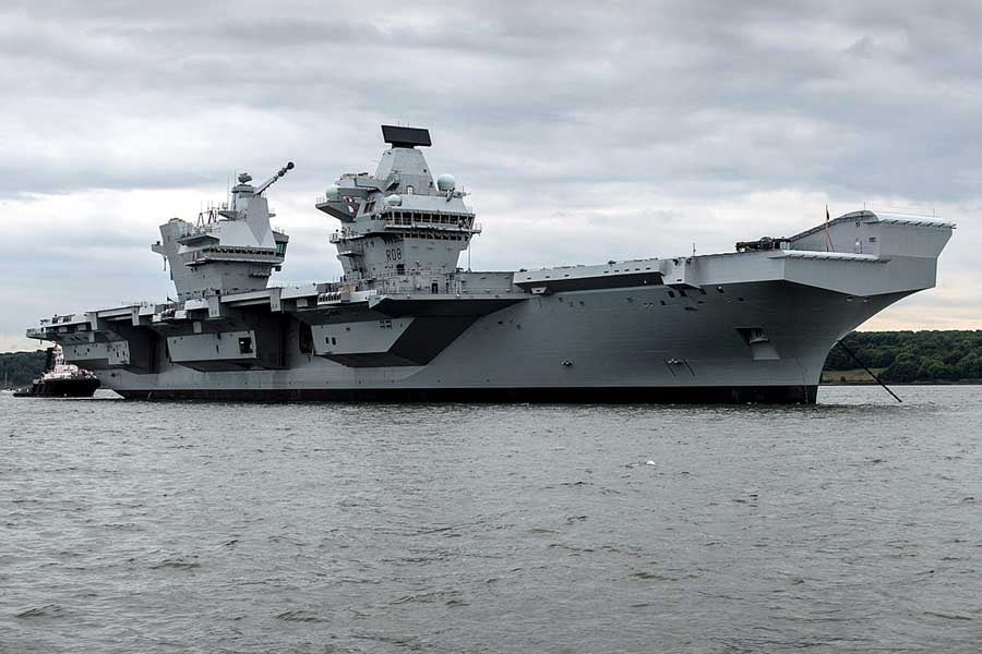 クイーン・エリザベス(画像:イギリス海軍)