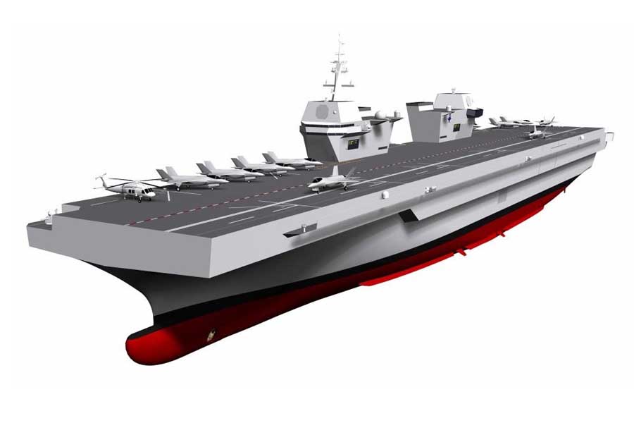 軽空母のイメージ（画像：韓国海軍）