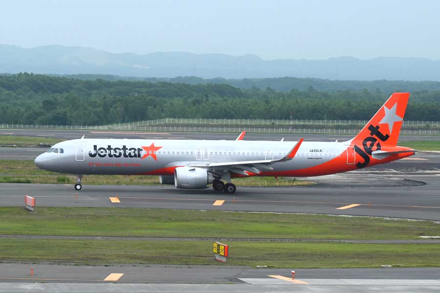 日本国内線を運航するLCCのひとつ、ジェットスター・ジャパン（画像：シカマアキ）