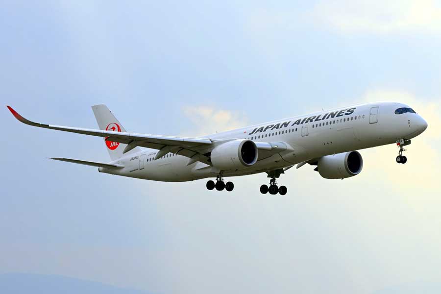 JAL国内線で運航されているエアバスA350型機（画像：シカマアキ）