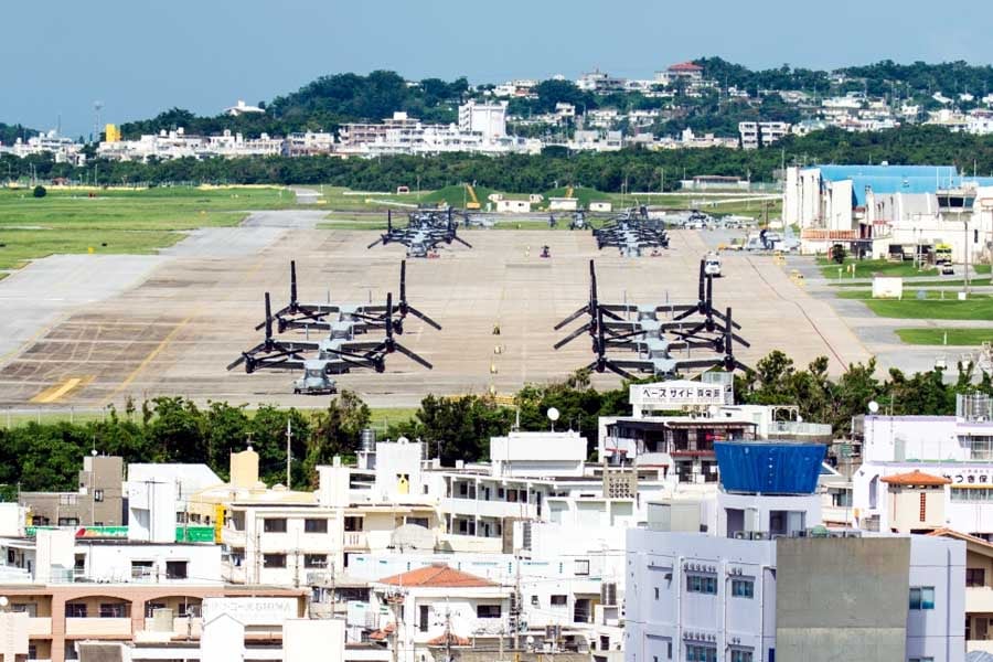 対米従属の象徴「沖縄米軍基地」（画像：写真AC）