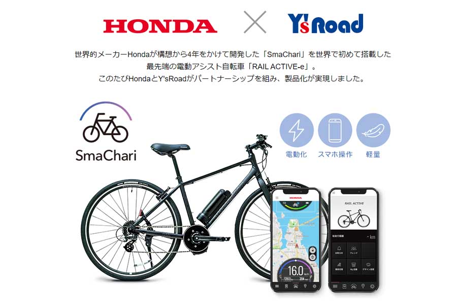 電動アシストメカを組み込んだ「RAIL ACTIVE－e」（画像：ワイ・インターナショナル）