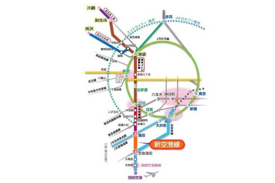 蒲蒲線の概要（画像：大田区）