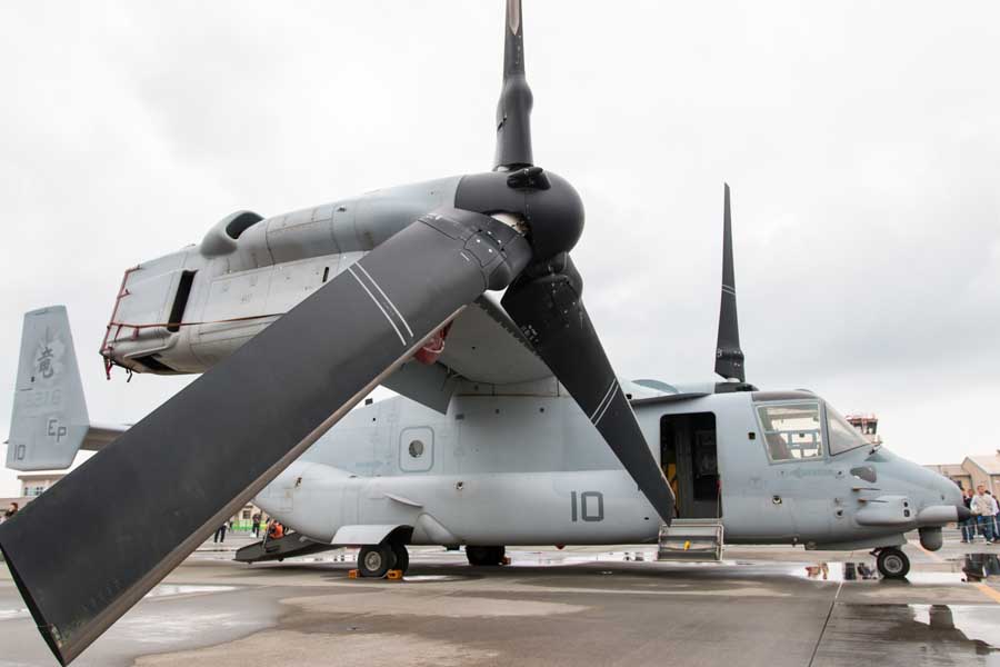 オスプレイのプロペラ（画像：写真AC）