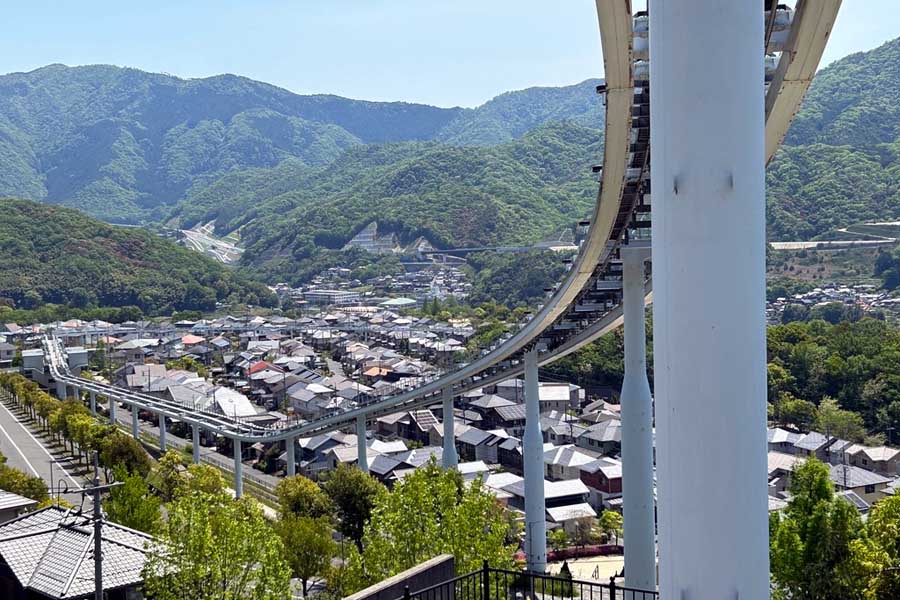 みどり中央駅付近からの眺め（画像：山本哲也）