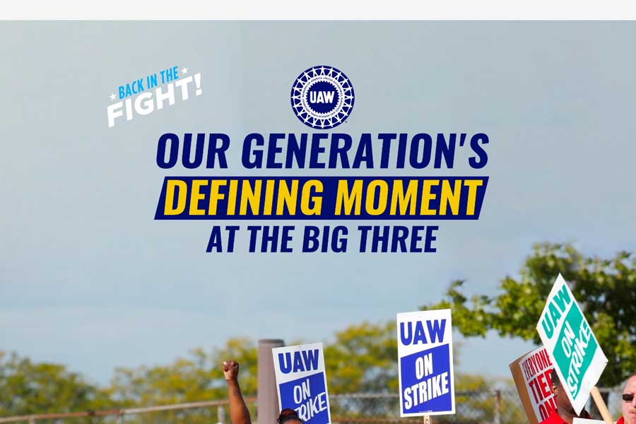 UAWのウェブサイト（画像：UAW）