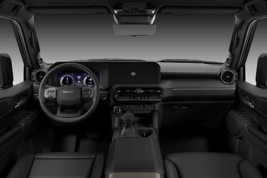 ランドクルーザー250の内部（画像：トヨタ自動車）