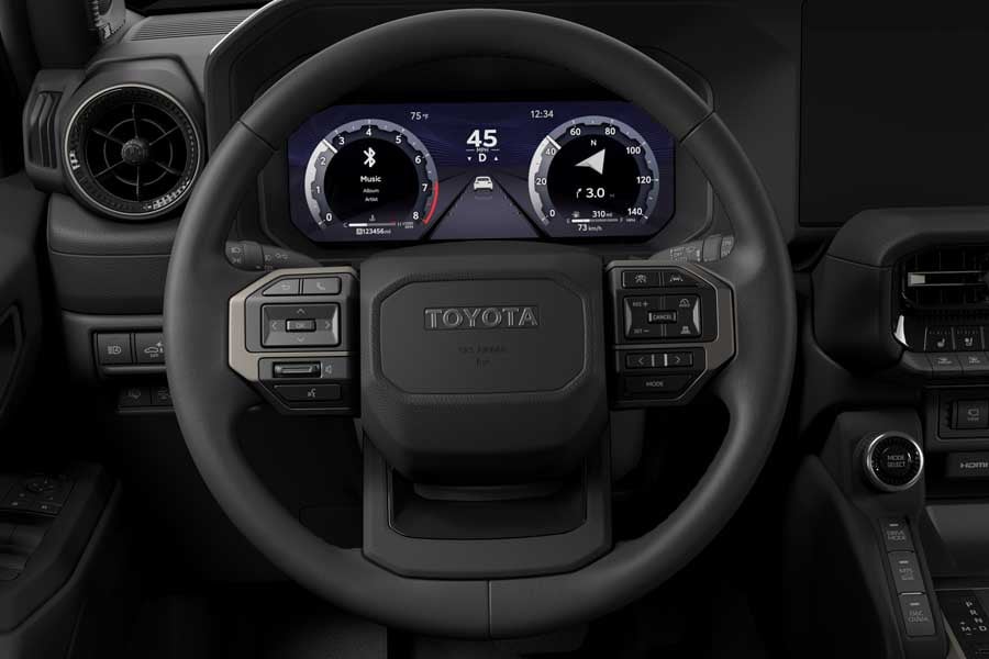 ランドクルーザー250の内部（画像：トヨタ自動車）