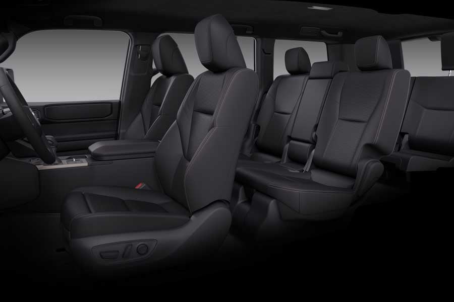 ランドクルーザー250の内部（画像：トヨタ自動車）