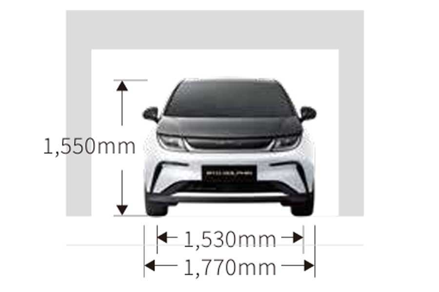 小型EV「ドルフィン」（画像：BYDジャパン）