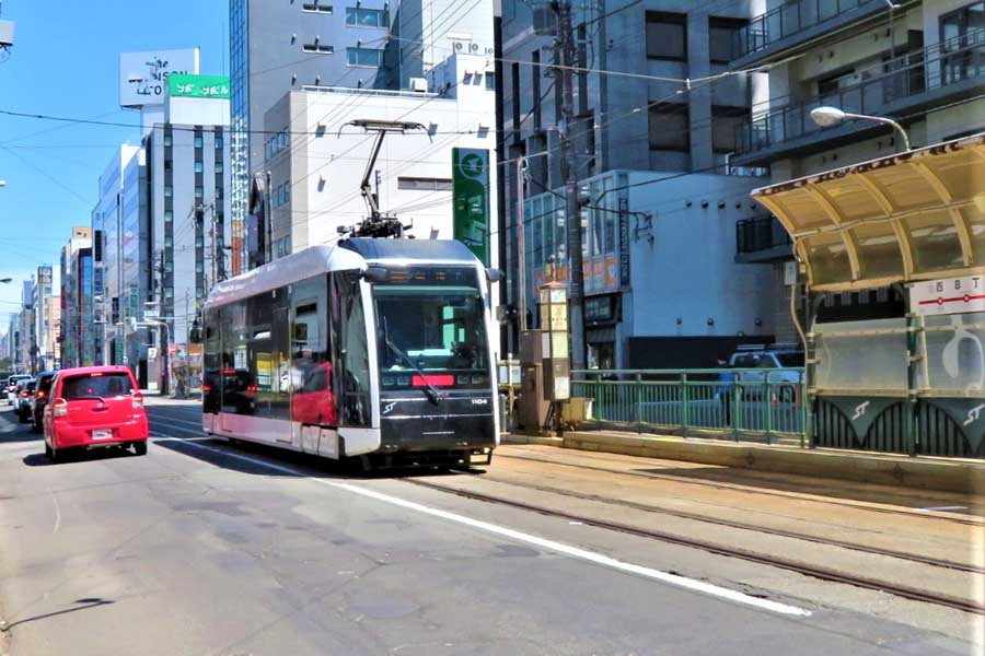 札幌市の路面電車（画像：写真AC）