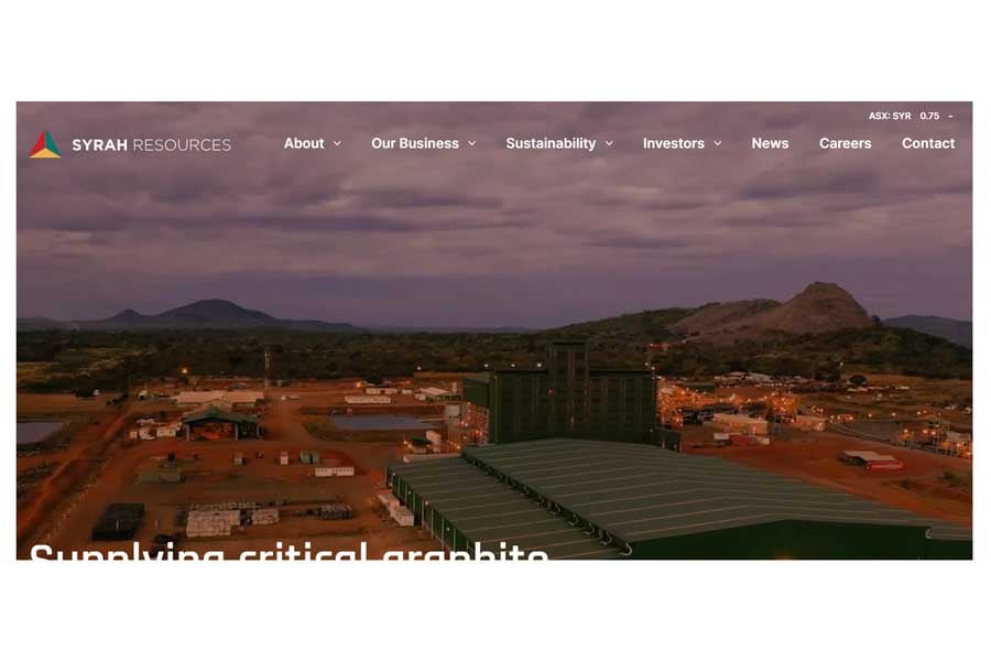 シラー・リソーシズのウェブサイト（画像：シラー・リソーシズ）