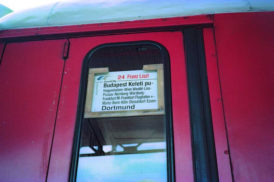 国際特急ユーロシティ「フランツ・リスト」。ヨーロッパには人名を使った列車が多い（画像：橋爪智之）