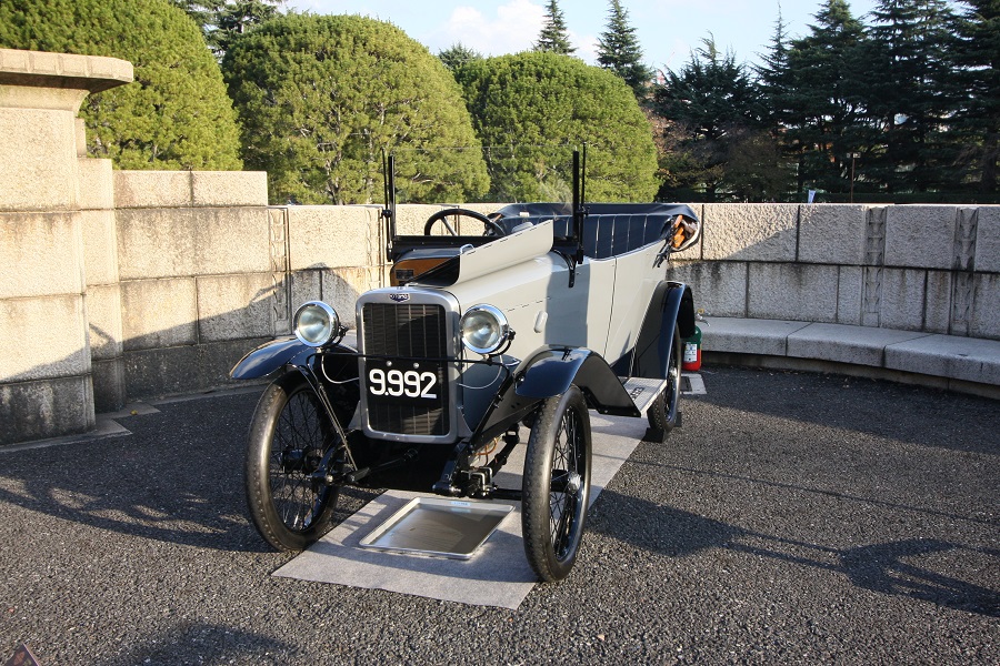 大正13年に登場した量産型の純国産車「オートモ号」（画像：矢吹明紀）